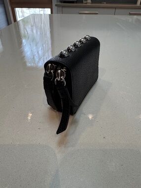 All Saints Studded Leather Wallet